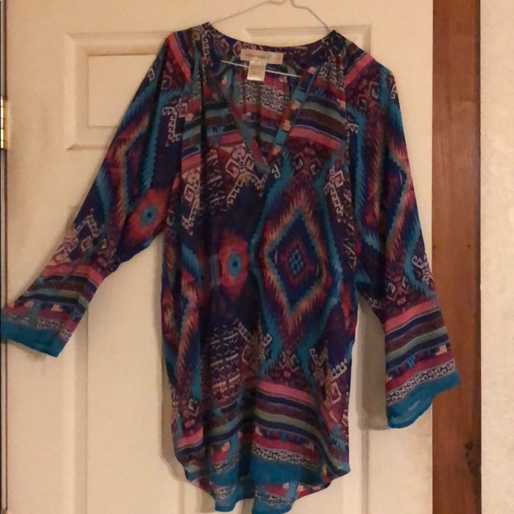 Southwestern tunic sheet